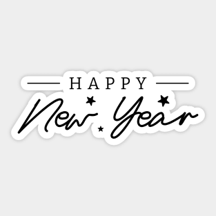 Happy New Year Sticker